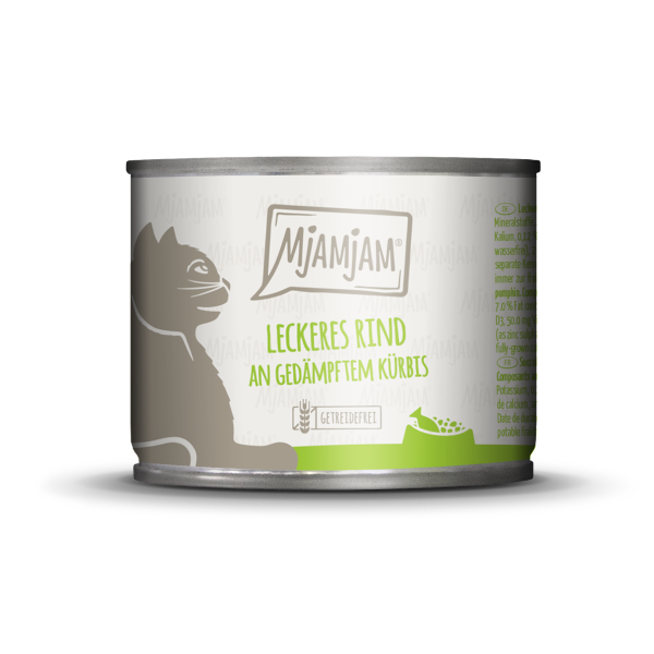 Mjamjam Katze Leckeres Rind - 3